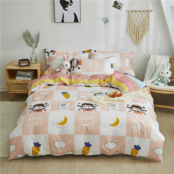 Striped duvet cover